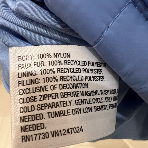 JoyLab Light Blue Quilted Vest - Picture 9 of 9